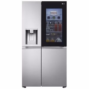 LG InstaView American Style Fridge Freezer | Stainless Steel | GSXV90BSAE