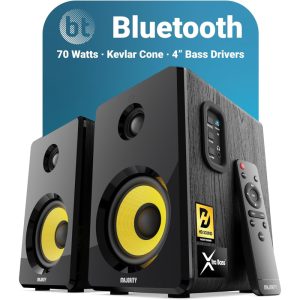 Majority Active Bookshelf Speakers Bluetooth 70W 1000002892 1