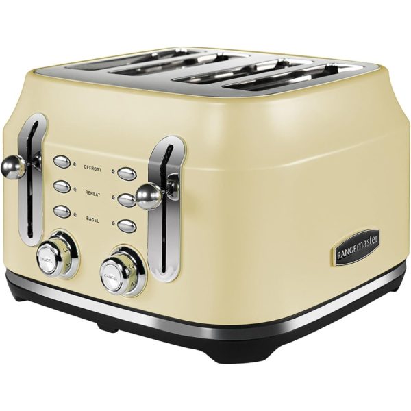 Rangemaster Classic 4 Slice Toaster Cream RMCL4S201CM 1