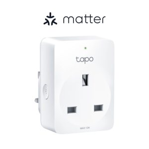 Tapo Smart Wi-Fi Socket Energy Monitoring Matter TAPOP110M 1