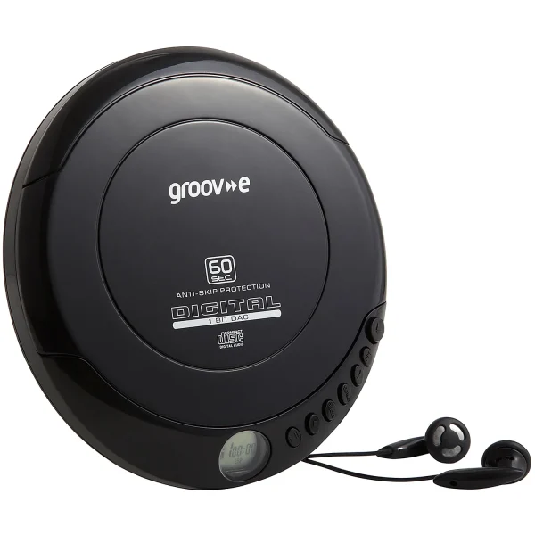 Groov-e Personal CD Discman GVPS110BK 1