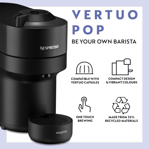 Nespresso Vertuo Pop Coffee Machine Barista Bundle 11743 1