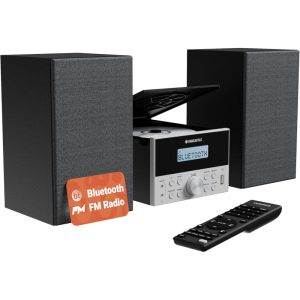 Oakcastle Micro HiFi System CD Bluetooth Radio USB HiFi150 1