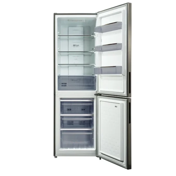 Powerpoint 55CM Fridge Freezer No Frost Stainless Steel P65564FFSS-E 1