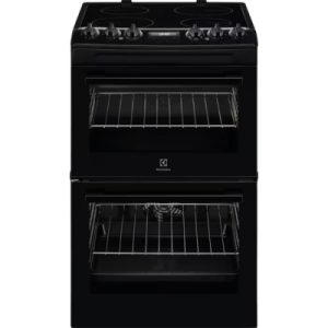 Electrolux 55cm Freestanding Cooker Black LKR555100B 1