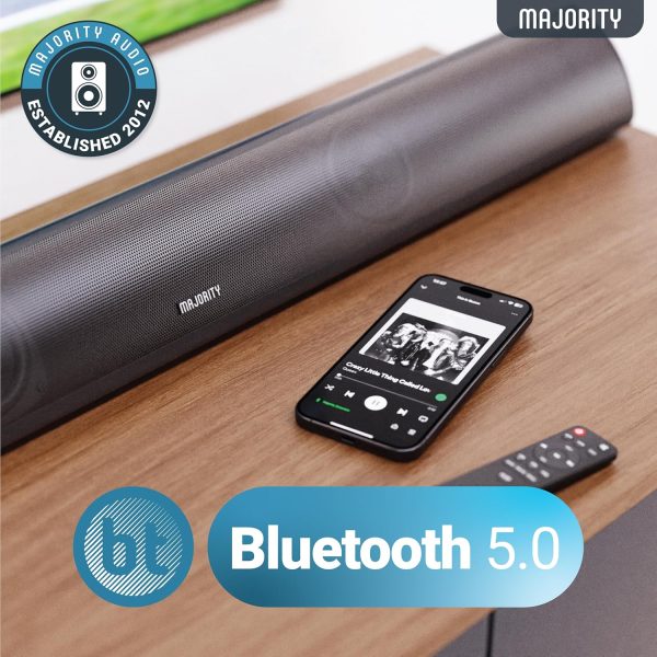 Majority 120W Bluetooth Soundbar SNOBARBLK2 1