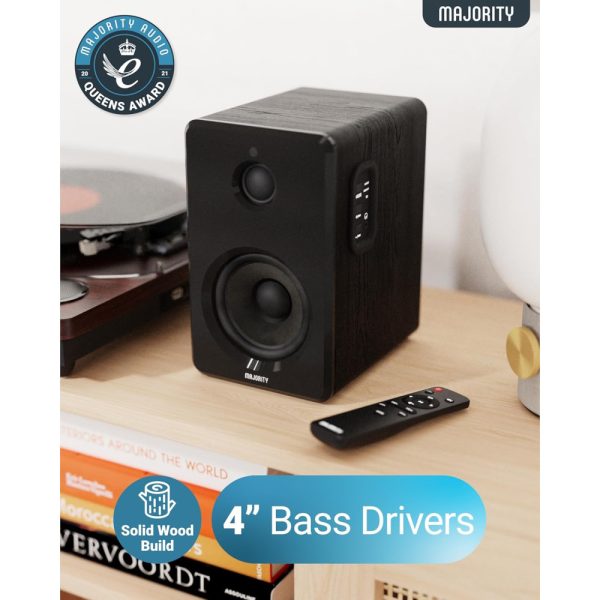 Majority Active Bookshelf Speakers | Bluetooth | 60W | 1000000390