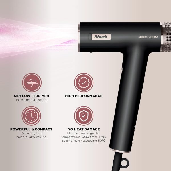 Shark SpeedStyle Pro 5-in-1 High-Velocity Hair Dryer HD752UK 1