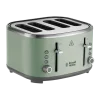 Russell Hobbs Stylevia Toaster | 4 Slice | Sage Green | 26294