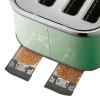 Russell Hobbs Stylevia Toaster | 4 Slice | Sage Green | 26294