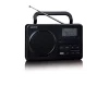 Lenco Portable FM Radio | MPRO35BK