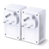 TP Link AV1000 Powerline Kit No WiFi Power Passthrough PA7017PKIT 1