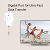TP Link AV1000 Powerline Kit | No WiFi | Power Passthrough | PA7017PKIT