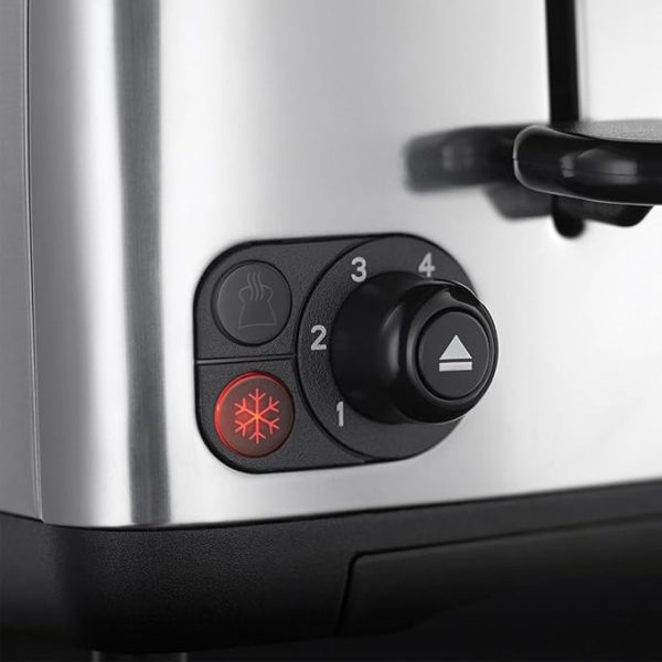 Russell Hobbs Classics Toaster 2 Slice Brushed Steel 24080 1