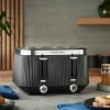 Russell Hobbs Brontë Toaster | 4 Slice | Black | 26770