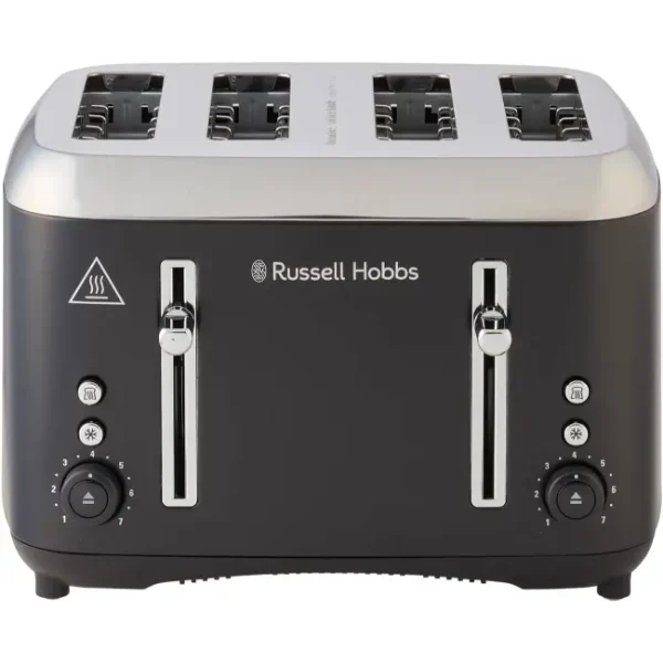 Russell Hobbs Addison Toaster | 4 Slice | Black | 27740