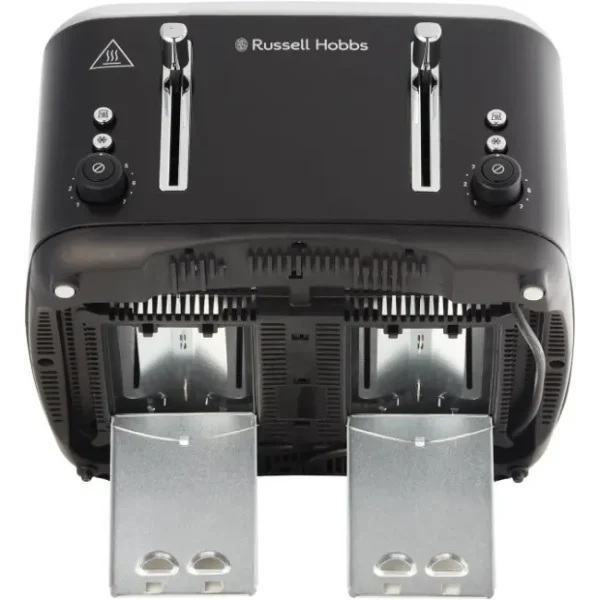 Russell Hobbs Addison Toaster | 4 Slice | Black | 27740