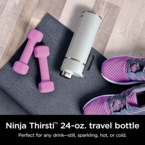 Ninja Thirsti Travel Bottle 530mL White DW1801EUUKWH 1