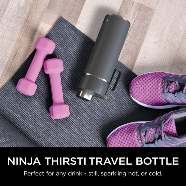 Ninja Thirsti 700ml Travel Bottle Grey DW2401EUUKGY 1