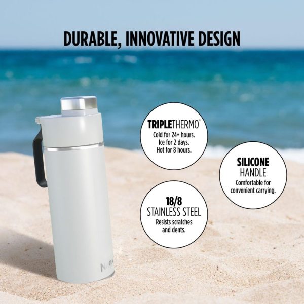 Ninja Thirsti 700ml Travel Bottle White DW2401EUUKWH 1