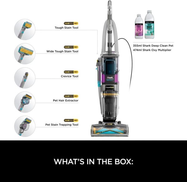 Shark CarpetXpert HairPro Deep Carpet Cleaner EX300UK 1