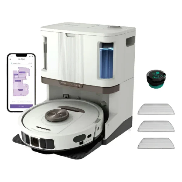 Shark PowerDetect NeverTouch Pro 2-in-1 Robot Vacuum Auto Empty & Fill RV2800ZEUKWH 1
