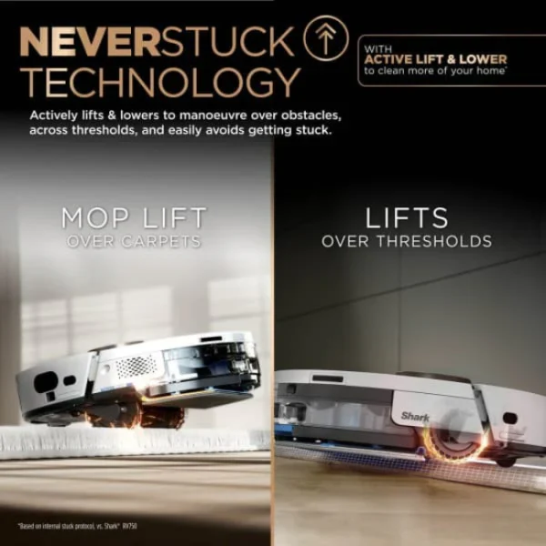 Shark PowerDetect NeverTouch Pro 2-in-1 Robot Vacuum Auto Empty & Fill RV2800ZEUKWH 1