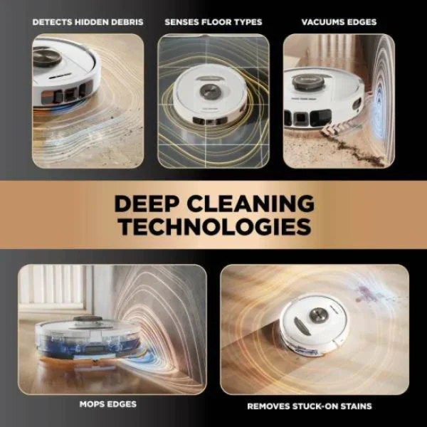 Shark PowerDetect NeverTouch Pro 2-in-1 Robot Vacuum Auto Empty & Fill RV2800ZEUKWH 1