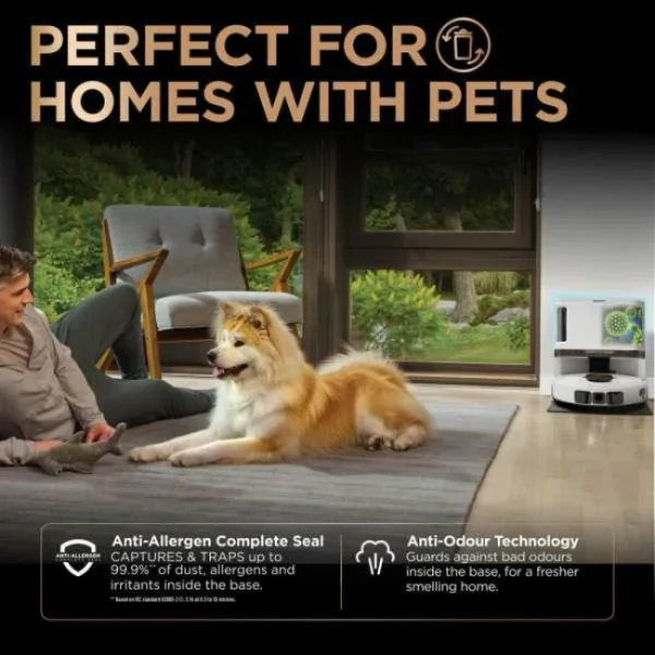 Shark PowerDetect NeverTouch Pro 2-in-1 Robot Vacuum Auto Empty & Fill RV2800ZEUKWH 1