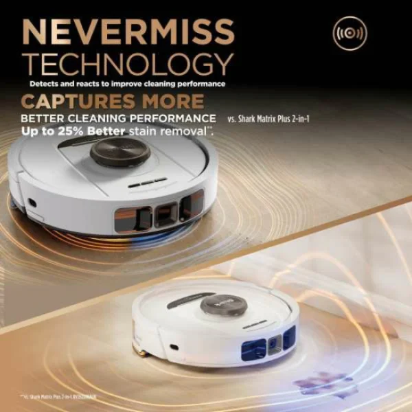 Shark PowerDetect NeverTouch Pro 2-in-1 Robot Vacuum Auto Empty & Fill RV2800ZEUKWH 1