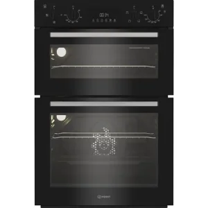 Indesit Built In Double Oven | Stainless Steel | DII10DB