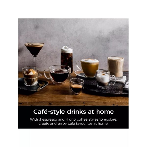 Ninja Luxe Café Premier Espresso Machine | Black | ES601UKBK