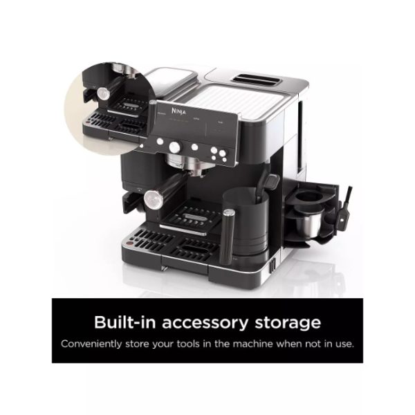 Ninja Luxe Café Premier Espresso Machine | Black | ES601UKBK