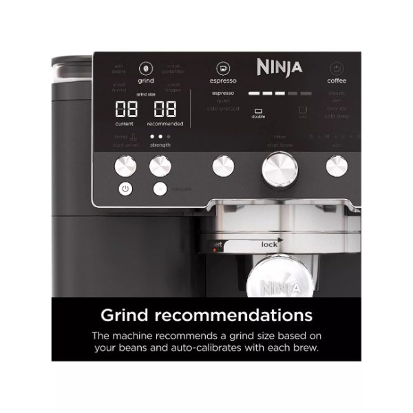 Ninja Luxe Café Premier Espresso Machine | Black | ES601UKBK