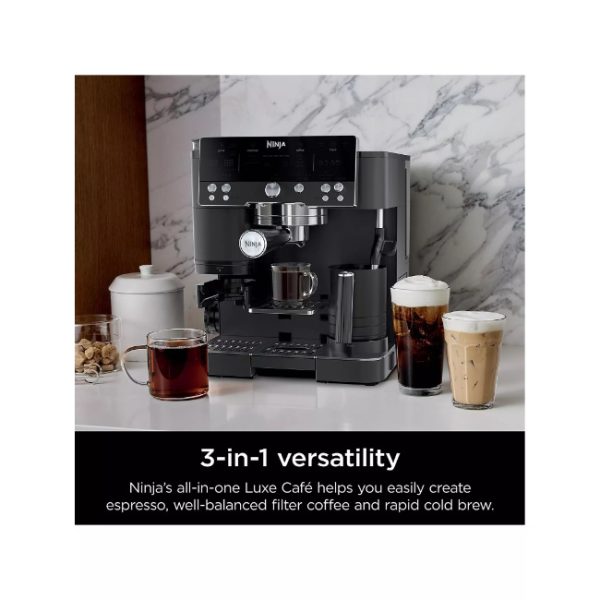 Ninja Luxe Café Premier Espresso Machine | Black | ES601UKBK