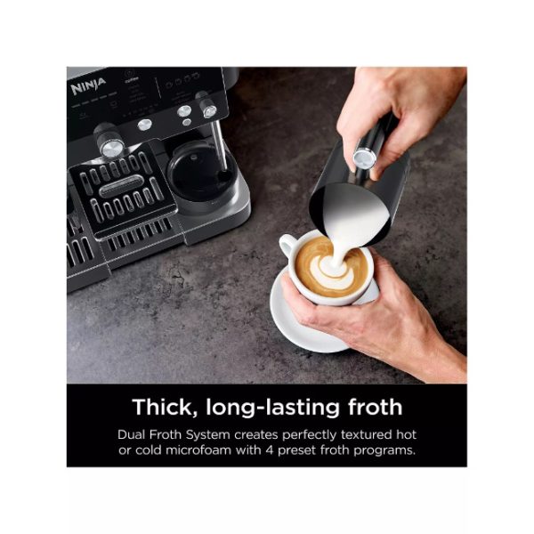 Ninja Luxe Café Premier Espresso Machine | Black | ES601UKBK