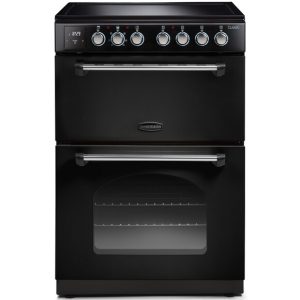 Rangemaster 60cm Ceramic Cooker | Black | CLA60ECBL/C