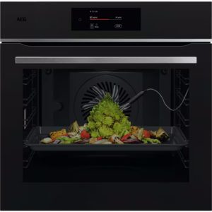 AEG Built-in Electric Oven | Matt Black | Pyrolytic | TE7PB731AT