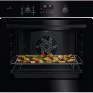 AEG 6000 SenseCook Built-in Electric Oven | Pyrolytic | TS6PB521AB 1