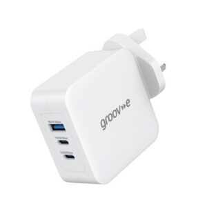 Groov-E Dual USB-A & C Charger | 3 Port | 100W | GVMA110WE 1