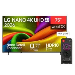LG 4k NANO NU85 LED AI Smart TV | 75" | 75NU850B6LA.AEI 1