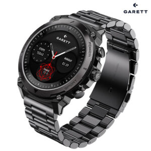 Garett Atom Black Smartwatch | ATOM Black Steel 1