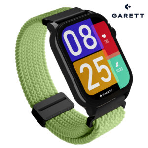 Garett GRC Activity 3 Black Smartwatch | Green Strap | GRC Activity 3 Black 1