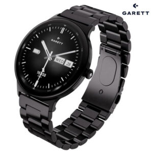 Garett Quantam Black Smartwatch | Quantum Black Steel 1