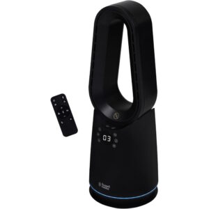 Russell Hobbs Bladeless Fan & Heater | Black | RHCBLDL3IN1B 1