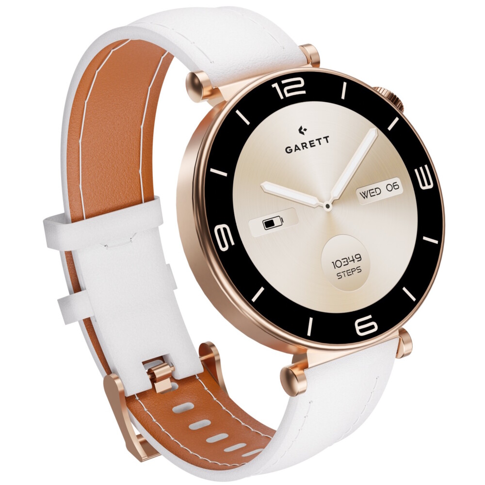 Garett Rose Gold Mesh Smartwatch | ROSE GOLD MESH