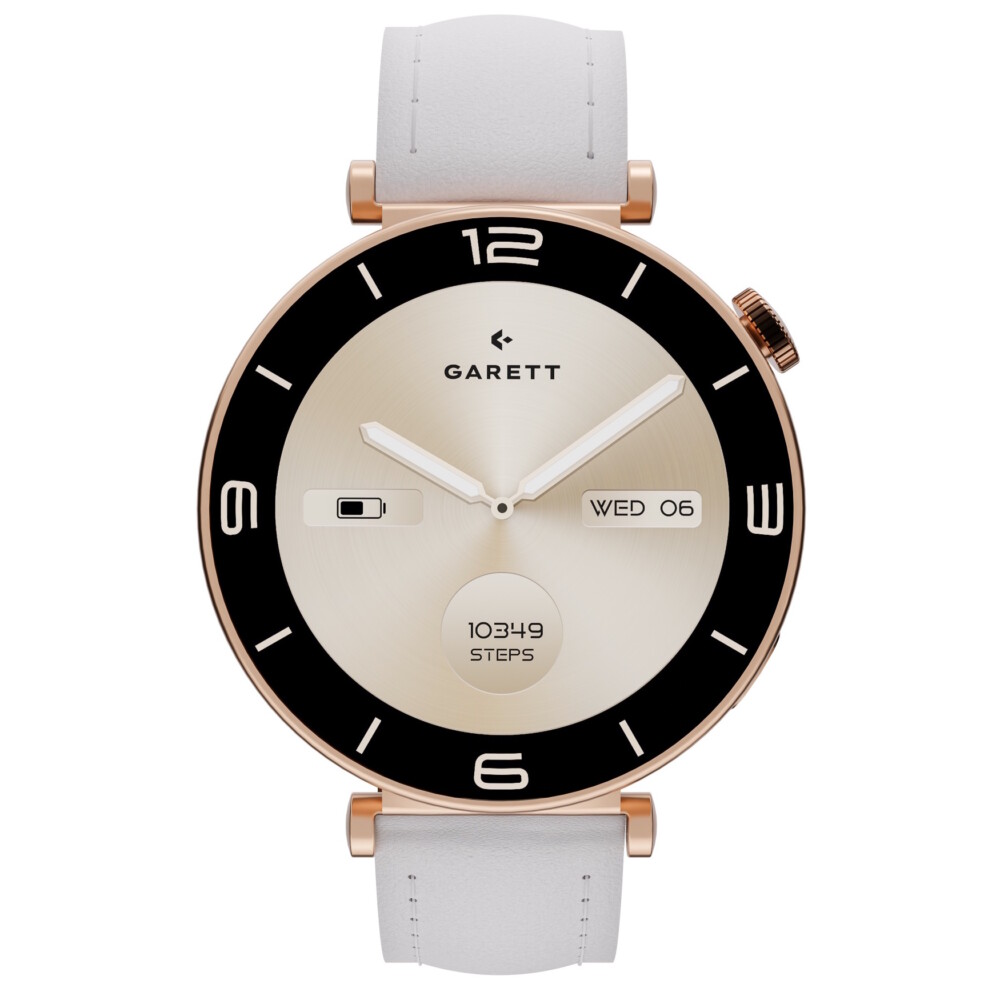 Garett Rose Gold Mesh Smartwatch | ROSE GOLD MESH