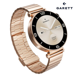 Garett Rose Gold Smartwatch | ROSE GOLD STEEL 1