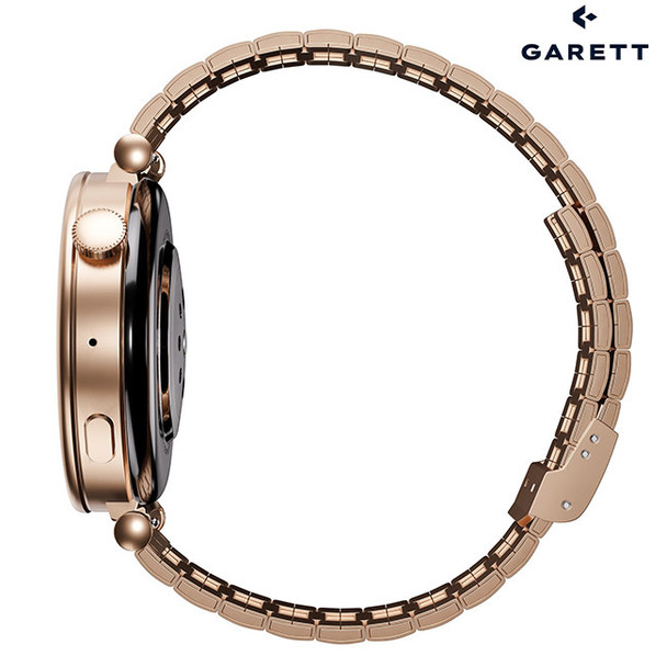 Garett Rose Gold Smartwatch | ROSE GOLD STEEL