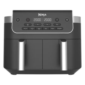 Ninja DualZone 7.6L Air Fryer | 2 Drawer | Grey | DZ801UK